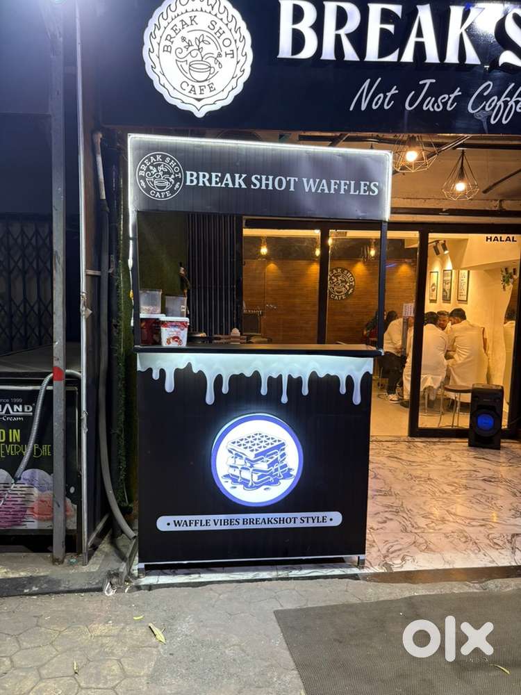 Complete Waffle Stall Setup  4 Machines