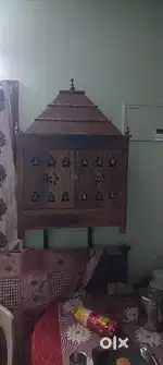 Wooden Puja box