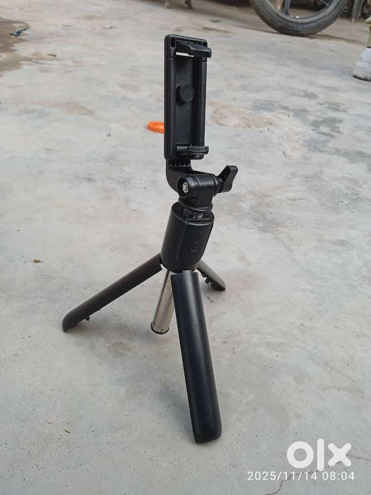 Selfie sticks and bloging stand