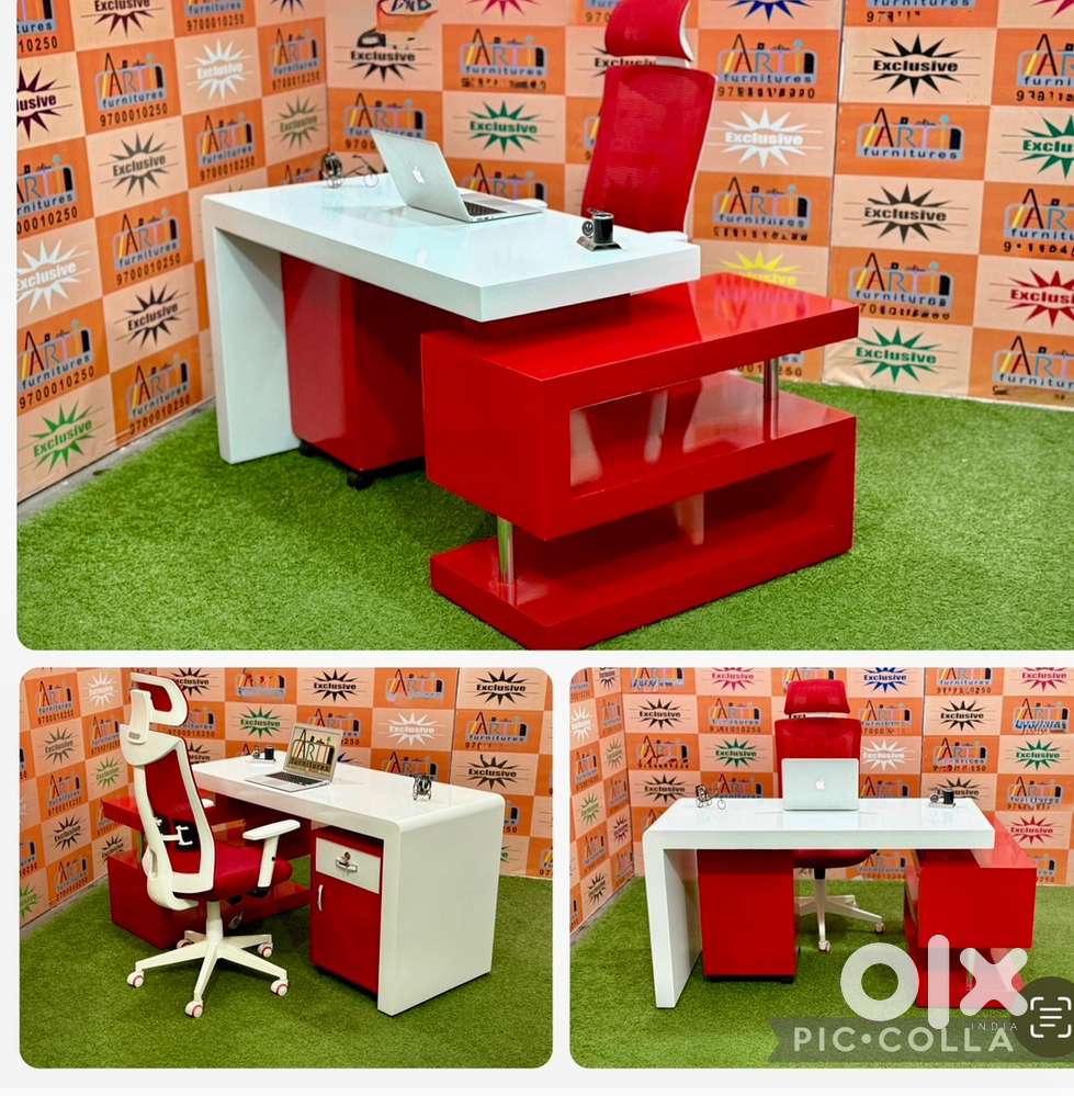 S shaped office tables study tables office tables chairs direct