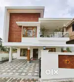 NEW 4BHK 6 CENT BEAUTIFUL MODERN HOUSE NEAR PEROORKADA RED BREAK USED