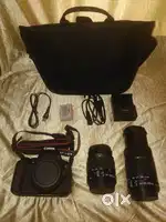 Canon EOS 700D  DSLR  2 Lenses  Camera In Good Condition