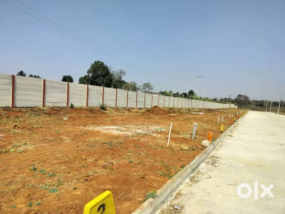 Gate community water connection electricity compound wall chlldr