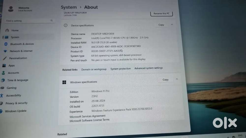 DELL Latitude 5590