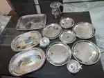 Brand new steel dinner set for sale