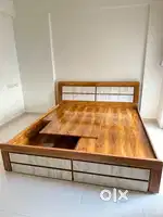 Brand new factory made 5/6 queen size fully storage bed