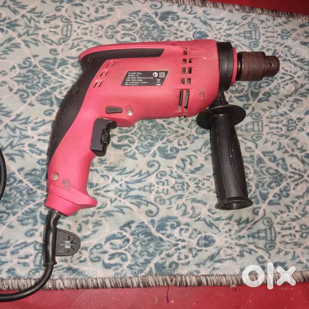 450W 10mm Reversible Power Drill – Speed Control + Full Accessories