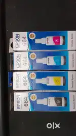 Epson 664 Ink Bottles – Original  Black/Cyan/Magenta/Yellow