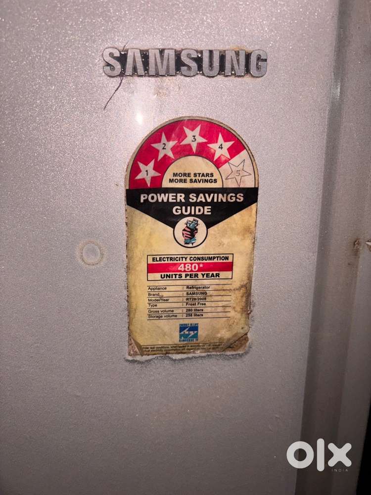 Double door fridge