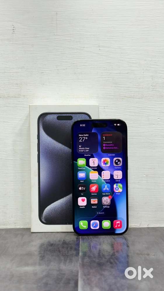 Apple IPhone 15 Pro 128GB Blue Titanium