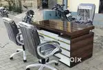 New Office Table Chairs Setup Only 11500