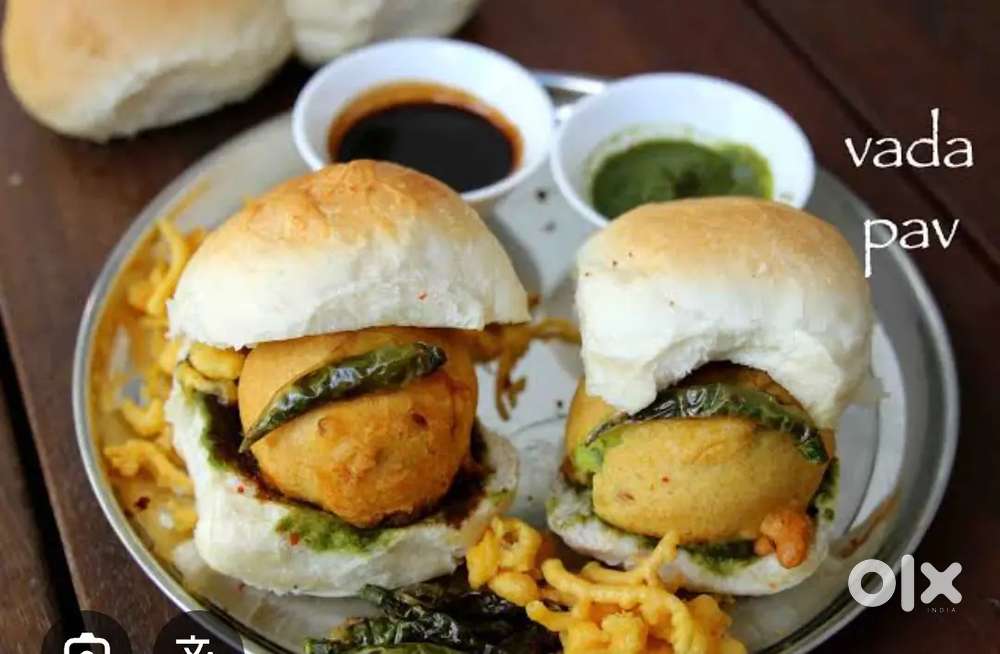 Need Vada pav Or pani puri cook