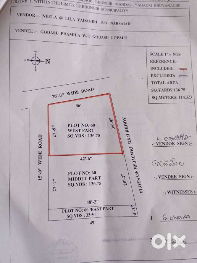 Opean plat 136.75 sq
