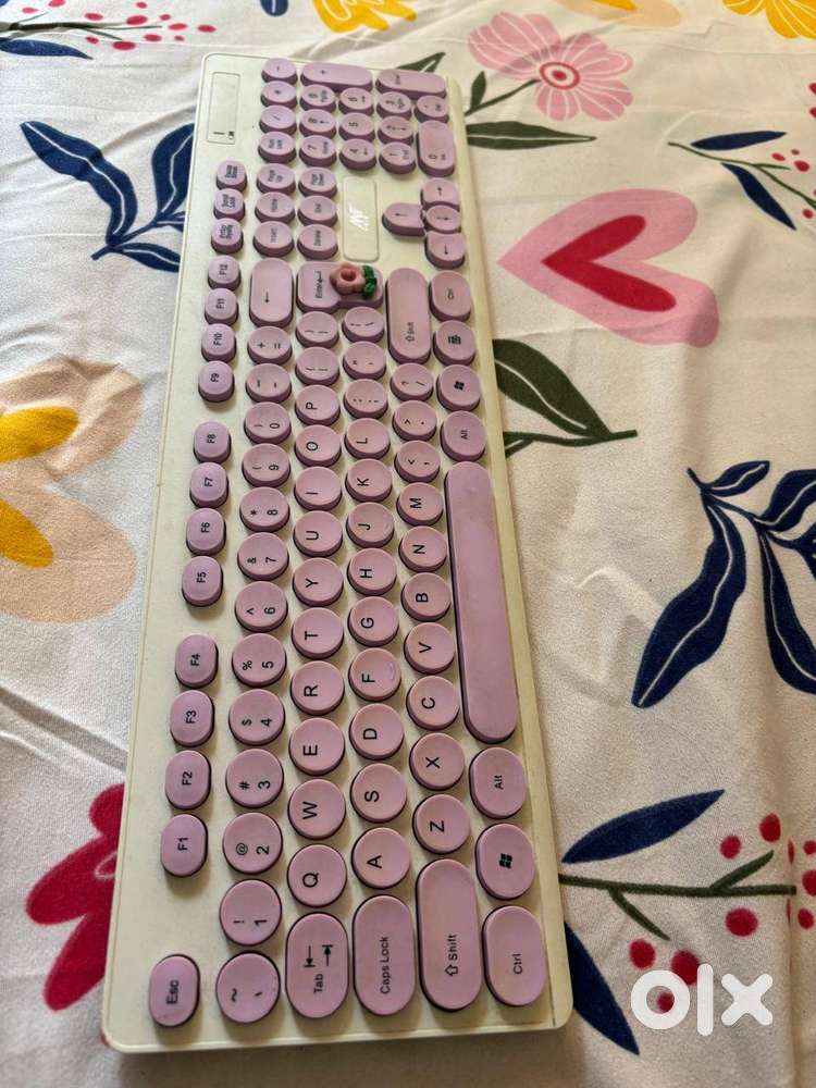ANT Value Wired Keyboard – Violet & White Edition