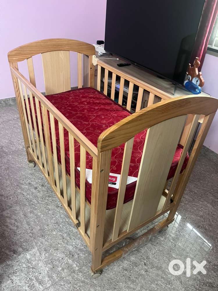 Baby cradle with bed (both unused)