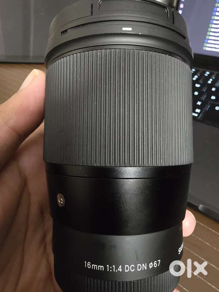 Sigma 16mm F/1.4 DC DN Lens for Sony E Mount Mirrorless (APS- C)