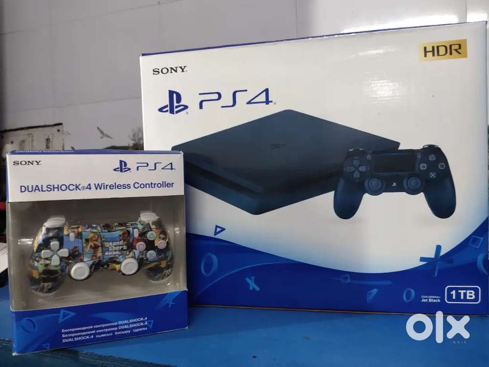 Ps4 Silm 1tb PlayStation 4 silm with 20 games boxed