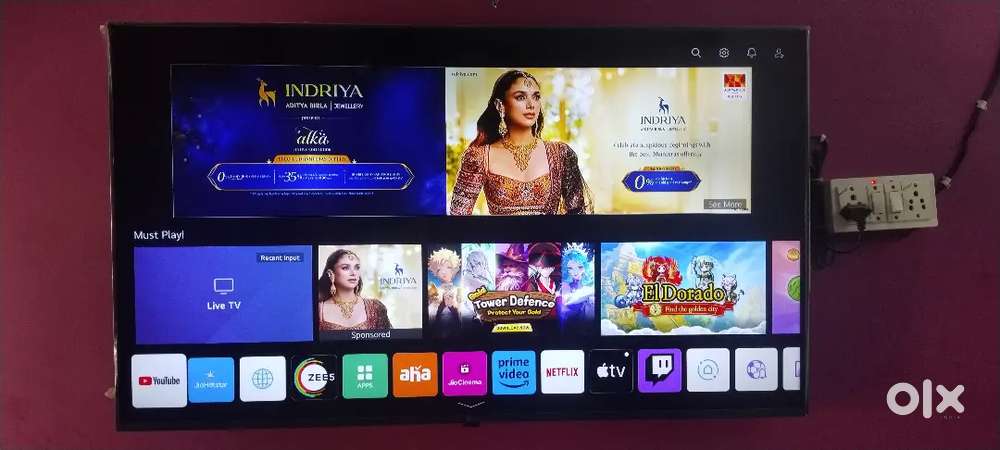 Lg tv with 43 inches