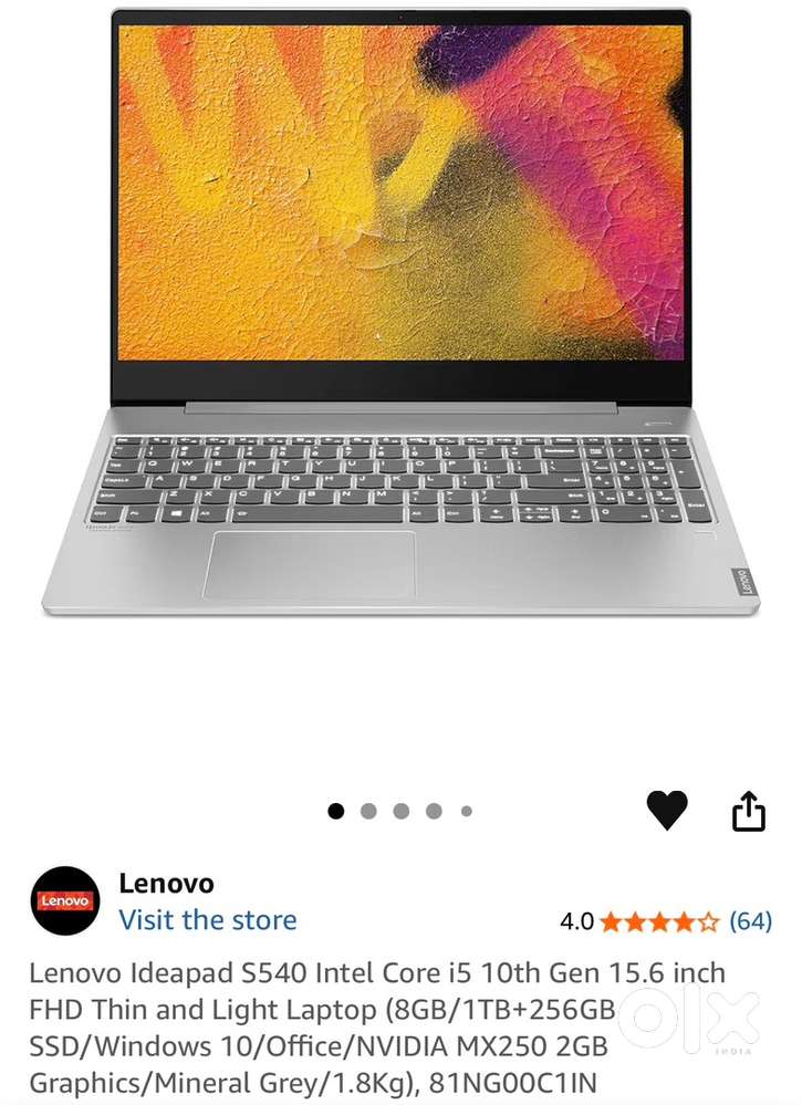 Lenovo Ideapad S540 in excellent condition. Awesome Deal.