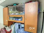 Showcase cum storage cupboard