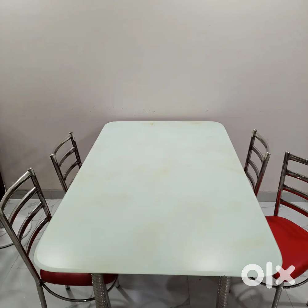 6 seater dining glass for sale