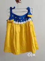 Hand-Embroidered Cradle Frock for Baby Girls – Limited Stock!