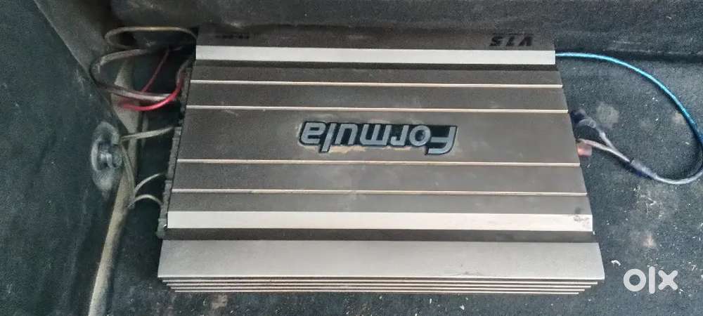 Car base tube with amplifier, good sound quality