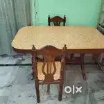 Dining table with 6 chairs for sale