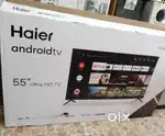 Haier smartv with 4k quality and 50% off on Bajaj electronics