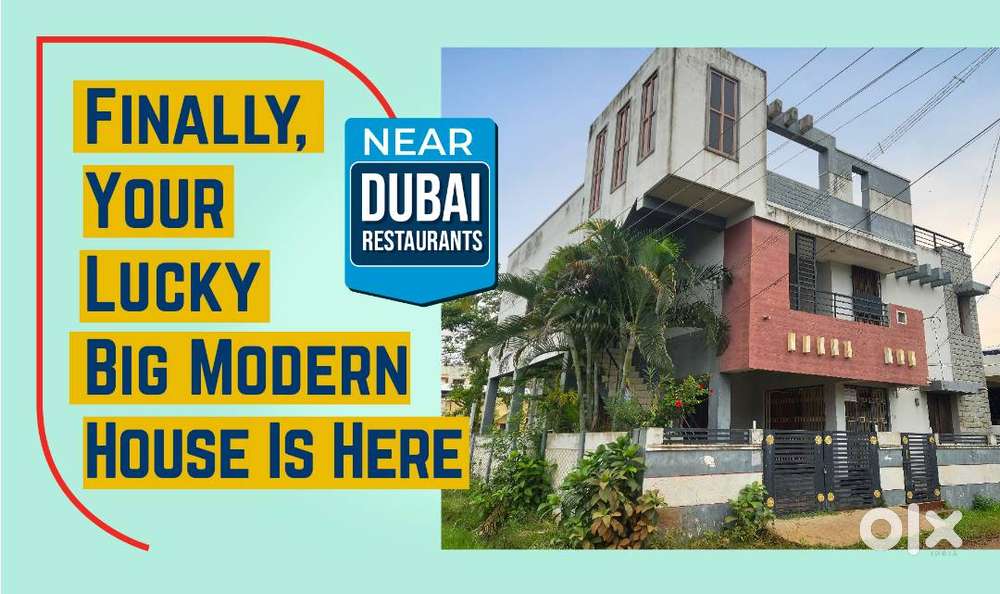 BIG MODERN HOUSE FOR SALE NEAR MAIN ROAD