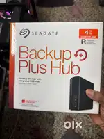 4TB Seagate External Hard Disk Backup plus Hub