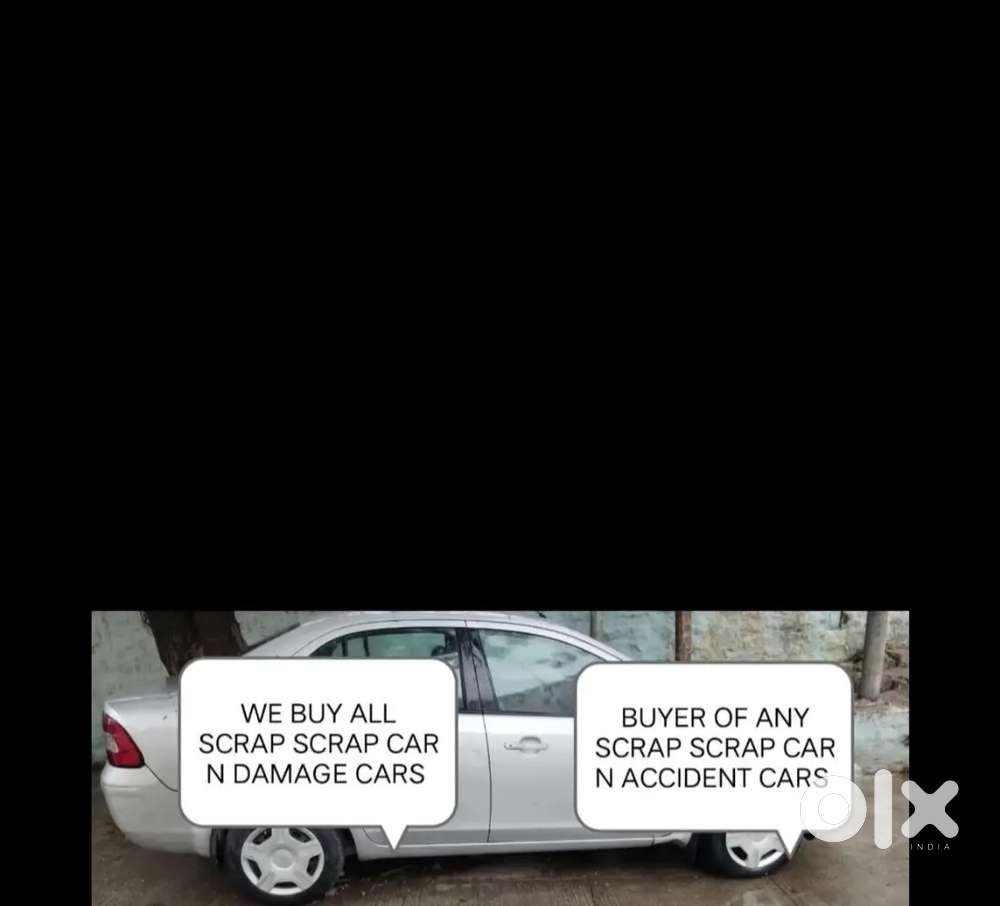 WE BUY ALL SCRAP SCRAP CAR N DAMAGE CARS N WASTE CARS