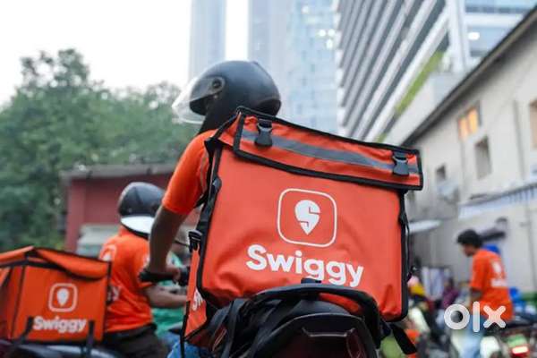Swiggy delivery job full time or part time bike required