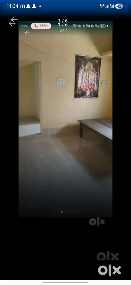 For male bachelor, Room with attached kitchen, with bike parking