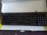 Keyboard mouse headphone and mouse pad