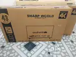 Big size OLED inbuilt Blootooth VOICE control remote fully Android TV