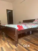 Double Bed, Single Bed with mattress