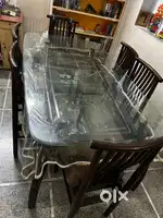 6 seater sagwaan Dining table