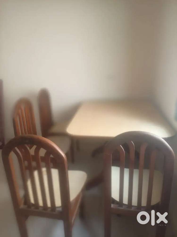 Table with four chairs