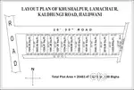 PERFECT SIZE PLOTS IN A COLONY NEAR HIGHWAY AT KAMALUAGANJA, HALDWANI.
