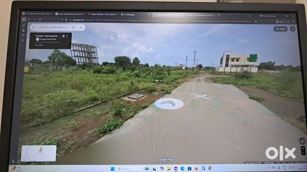 East facing 1970 square fit plot at Sangam Road, Wanadongri, Nagpur