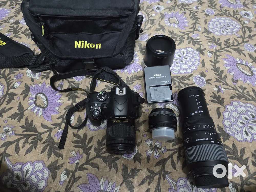 Nikon D3400 DSLR Full Kit – 3 Lenses Combo