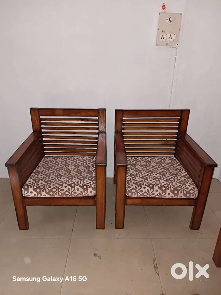 set of two sofa set