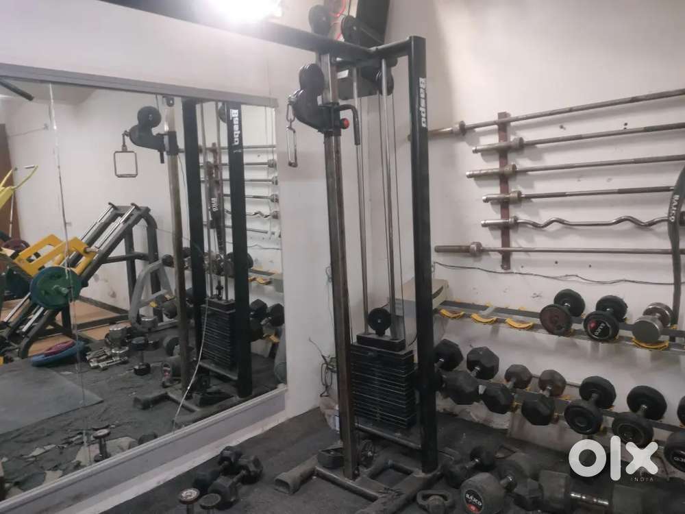 Full heavy Gym equipments for sale price-700000