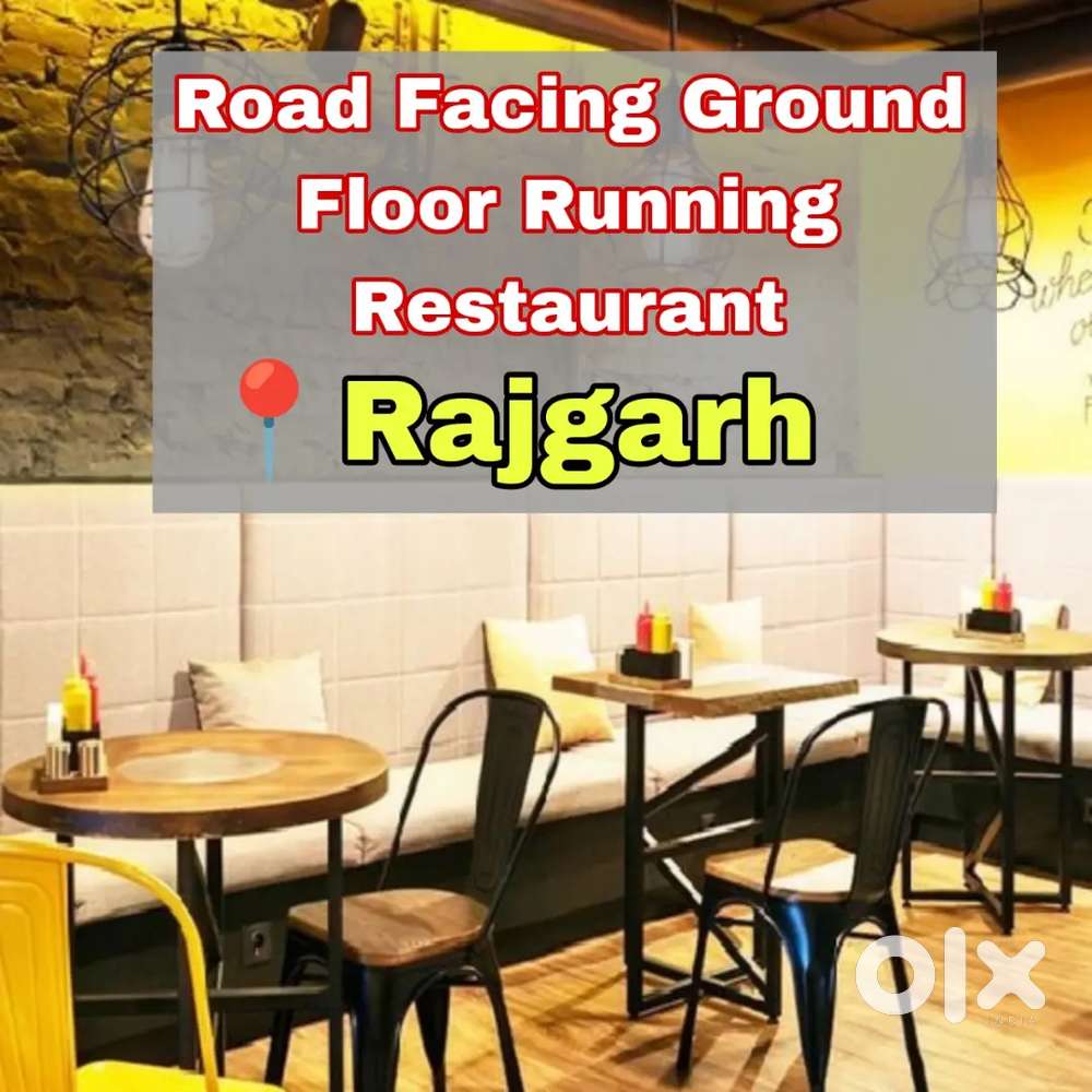 Road facing restaurant at Rajgarh road