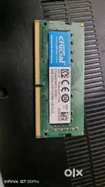 Title: Crucial 4GB DDR4 Laptop RAM (2133MHz, SODIMM Working Condition