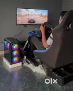 Car Simulator and Racing Cockpit full set-up for sale!!!