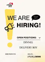 Required Dining cum Billing staff