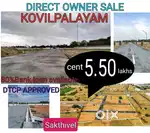 coimbatore kovilpalayam DTCP PLOTS& VILLAS SITE sale foe low budget