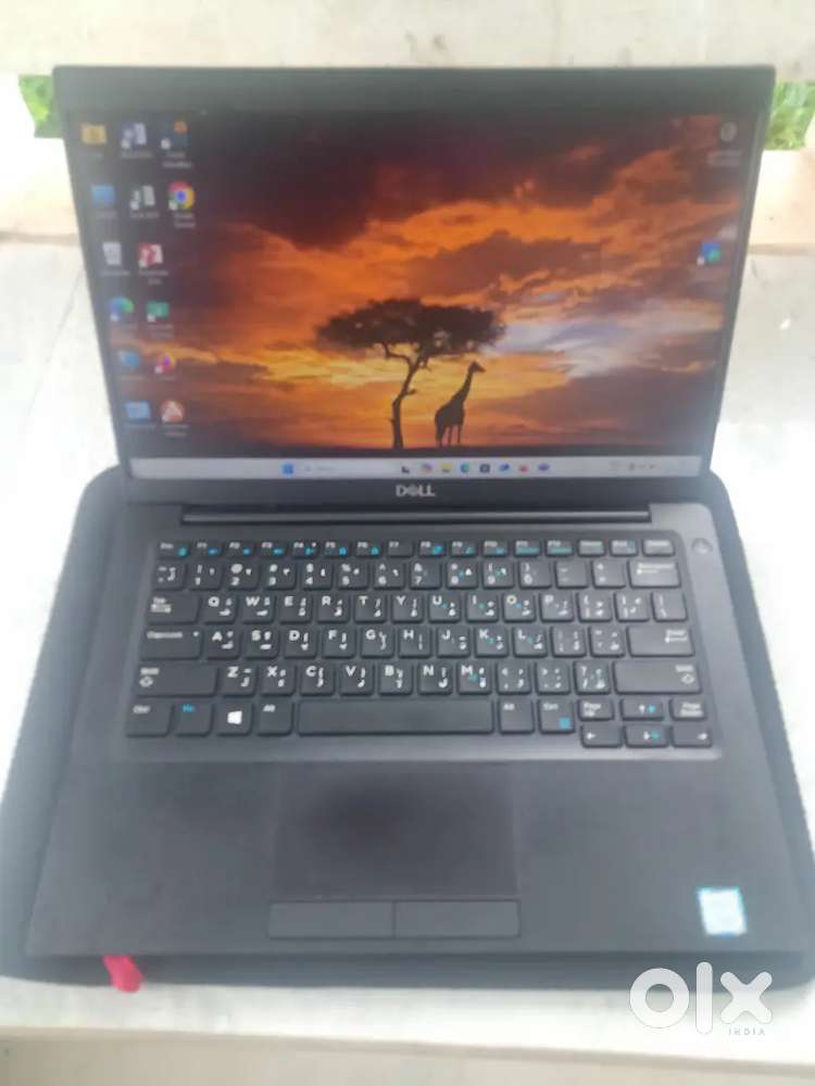 Dell laptop & free charger, office bag